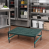 Thumbnail image #2 for QuadPlus Mobile Dunnage Rack with Louvered Polypropylene Mat, 36 x 21 x 14 In., 800 lb Capacity