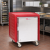 Thumbnail image #2 for Metro C5 4 Series Half-Height Mobile Insulated Transport Cabinet with Solid Door and Lip Load Slides, 16 Pan Capacity