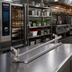 Thumbnail image #2 for RATIONAL Two-Shelf Full-Size Sheet Pan Adapter for Hinging Racks