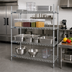 Thumbnail image #2 for Metro Super Adjustable Super Erecta Chrome Plated Wire Shelf, 72 Inch x 21 Inch