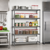 Thumbnail image #2 for Eagle Group Valu-Master 5-Tier Add-On Wire Shelving Unit, 72