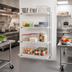 Thumbnail image #2 for EagleGard 4-Tier Add-On Wire Shelving Unit, 36 x 24 x 63 Inches, EAGLEgard Hybrid Epoxy Finish