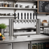 Thumbnail image #2 for Perlick Avenue 8-Faucet H-Pipe Glycol-Cooled Countertop Draft Beer Tower, Stainless Steel