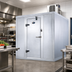 Thumbnail image #2 for 8' x 12' Outdoor Floorless Walk-In Cooler with Remote R-448A Refrigeration