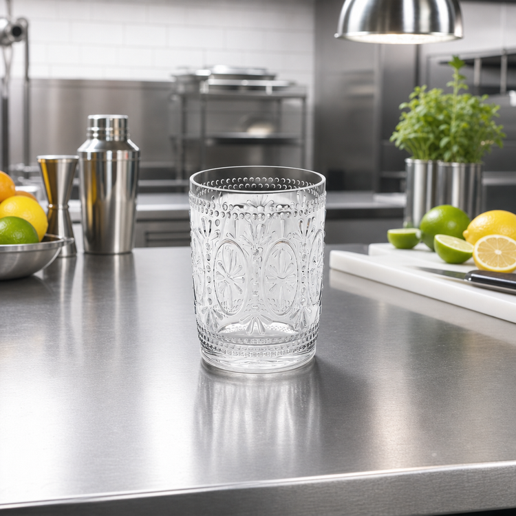 Product image #2 for American Metalcraft Lilli 14 oz Clear Tritan Double Old Fashioned Drinking Glass