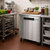 Thumbnail image #3 for Koolmore 27-Inch One-Section Undercounter Reach-In Refrigerator with Solid Hinged Stainless Steel Door, 5 Cu. Ft.