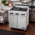 Thumbnail image #2 for Garland Master Series 34-Inch Gas Charbroiler with Storage Base, Briquettes, and Flat/Tilt Grates