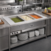 Thumbnail image #2 for Vollrath Short-Side 2-Pan Marine-Grade Drop-In Hot Well with Infinite Controls and Manifold Drain, 208-240V