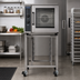 Thumbnail image #2 for Moffat SK33 Stainless Steel Equipment Stand with Casters for E33 Series Convection Ovens