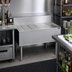 Thumbnail image #2 for Krowne Royal Series 36-Inch Freestanding Stainless Steel Underbar Drainboard