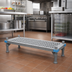 Thumbnail image #2 for Millenia Vented-Top Polymer Dunnage Rack, 48 x 18 x 14 Inches
