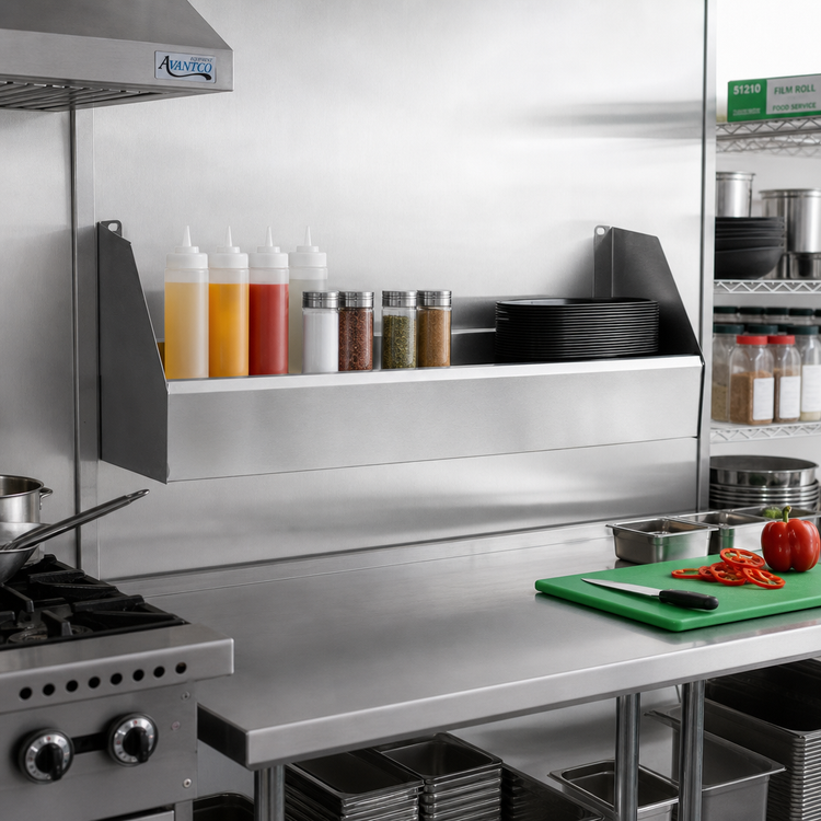 Product image #2 for CHOICE 41-Inch W x 10-Inch D Double Stainless Steel Speed Rail