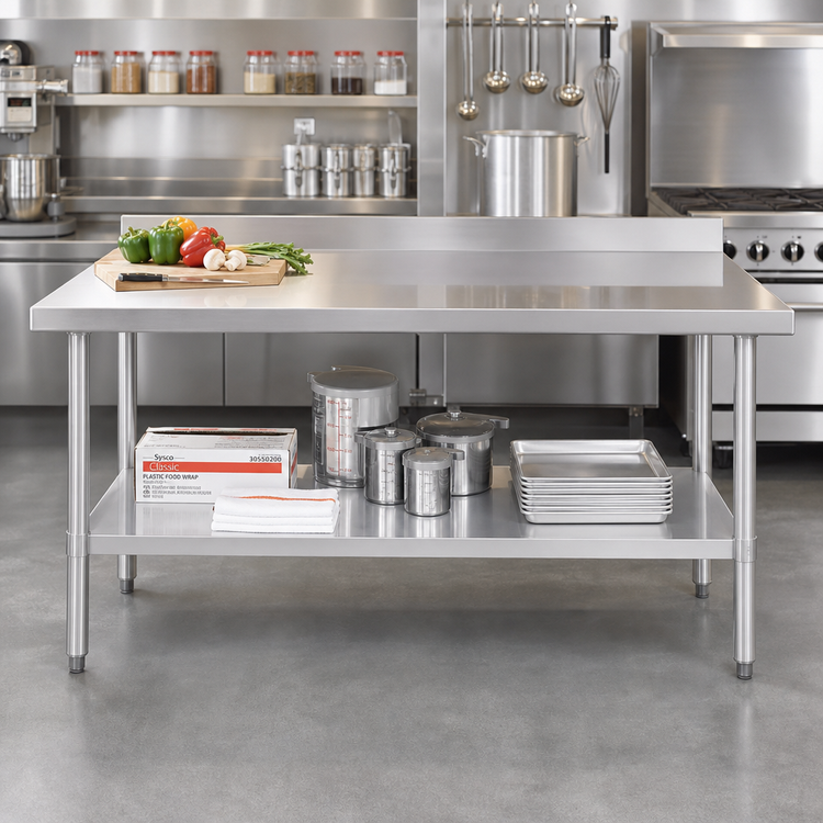 Product image #2 for New Age Aluminum Undershelf for 60-Inch x 24-Inch Work Table