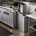 Thumbnail image #2 for 2200 Series Underbar Side-To-Side Modular Add-On Filler Stand with Tube Chase, 6-Inch W x 24-Inch D