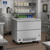 Thumbnail image #2 for Turbo Air Super Deluxe Dual-Sided Milk Cooler Cart, 18.3 Cu. Ft., Stainless Steel