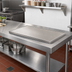 Thumbnail image #2 for Advance Tabco VCTC-303 Flat Top Stainless Steel Countertop, 36 x 30 Inches, No Backsplash