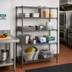 Thumbnail image #3 for Metro Super Erecta Super Adjustable 4-Shelf Wire Shelving Starter Unit, 42 x 18 x 63 Inches