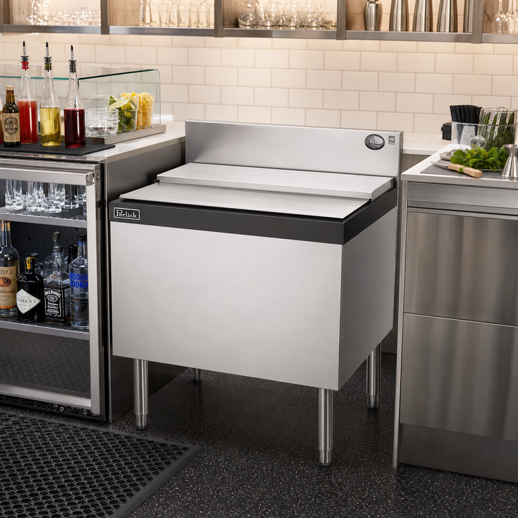 Product image #2 for Perlick Top Shelf TSD Series 36-Inch Modular Underbar Ice Bin/Cocktail Unit, Without Cold Plate