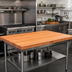 Thumbnail image #2 for Boos Block American Cherry Edge Grain Kitchen Countertop, 48 x 42 x 3 Inch, Varnique Finish