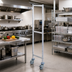 Thumbnail image #2 for Fermostock 71-Inch Mobile Shelving Upright, 14-Inch Deep