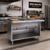 Thumbnail image #2 for Spec-Master Electric Hot Food Table with Open Base and (2) 12