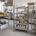 Thumbnail image #2 for Cambro Camshelving Elements XTRA 5-Tier Vented Stationary Starter Unit, 18 x 36 x 64, Speckled Gray