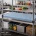 Thumbnail image #2 for QuadPLUS 54-Inch x 21-Inch Louvered Polymer Shelf Mat