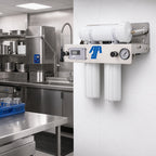 Thumbnail image #2 for Antunes AQ-RO-600 USRO Wall-Mounted Reverse Osmosis Water Filtration System, 600 GPD, Three-Stage Treatment, Adjustable Blend Valve