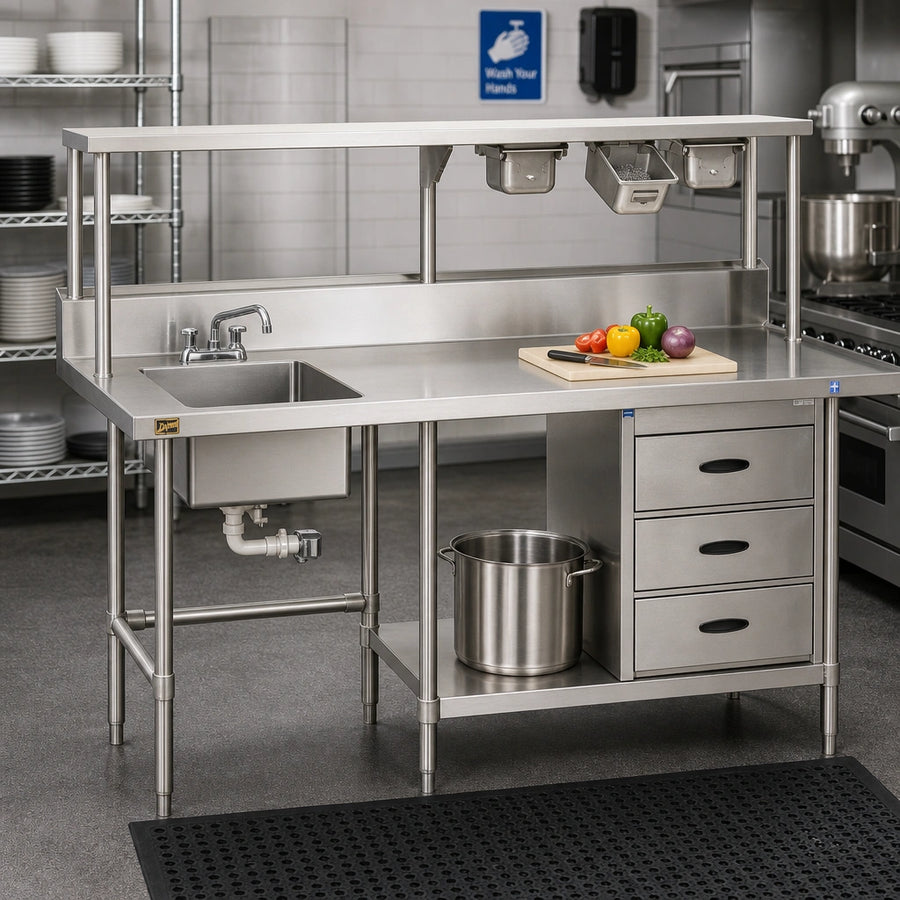 Commercial Kitchen Production Set