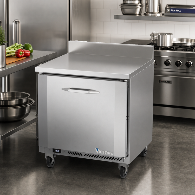Product image #2 for Victory Refrigeration VWF32HC One-Section 32-Inch Worktop Freezer Counter