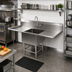 Thumbnail image #2 for John Boos Pro-Bowl 1-Compartment Stainless Steel Sink with Left and Right Drainboards, 18