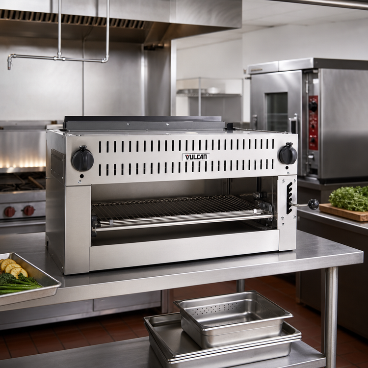 Product image #3 for Vulcan 36-Inch Natural Gas Infrared Salamander Broiler