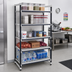 Thumbnail image #2 for Cambro Camshelving Elements XTRA 5-Shelf Vented Stationary Starter Unit, 18 x 60 x 84 Inches