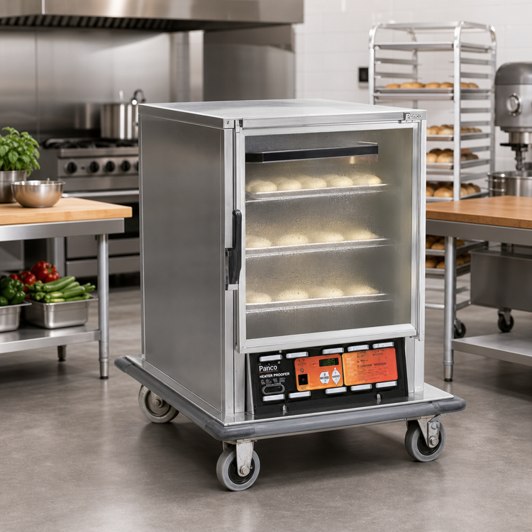 Product image #2 for Panco Half-Size Non-Insulated Heater/Proofer Holding Cabinet with Polycarbonate Window Door