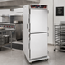 Thumbnail image #2 for Cres Cor Mobile Insulated Correctional Hot Holding Cabinet with Dutch Doors, 12 Pan Capacity, 120V