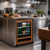 Thumbnail image #2 for True Residential 24-Inch Undercounter Beverage Center with Overlay Panel Ready Glass Door