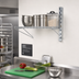 Thumbnail image #2 for Eagle WalStor 24-Inch Wire Shelf Bracket Pair for Modular Wall System, Zinc Finish