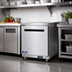 Thumbnail image #2 for Arctic Air 28-Inch One-Section Undercounter Worktop Refrigerator with Right-Hinged Self-Closing Door