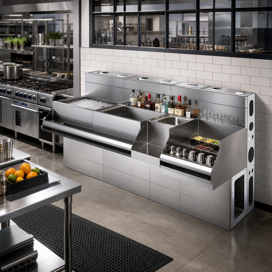Commercial Kitchen Production Set