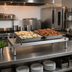 Thumbnail image #2 for Hatco Glo-Ray 30-Inch Freestanding Heated Shelf, 12-Inch Deep, Stainless Steel Top