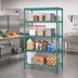 Thumbnail image #2 for EagleGard 4-Tier Starter Wire Shelving Unit, 36W x 21D x 63H, Hybrid Epoxy Finish
