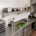 Thumbnail image #2 for Advance Tabco Heavy Duty Slotted Wall Shelf, 96 Inches W x 21 Inches D, 304 Stainless Steel