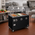 Thumbnail image #2 for Vollrath 2-Series Affordable Portable Deluxe 4-Well Mobile Hot Food Station with Buffet-Style Breath Guard