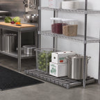 Thumbnail image #2 for Metro Super Erecta 2430DRK4 Dunnage Shelf, 30"W x 24"D, Removable Wire Deck, 1,600 lb Capacity