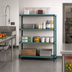 Thumbnail image #2 for Metro Super Erecta Pro Corrosion-Resistant Add-On Polymer Shelving Unit, 24 x 42 x 74 Inches, 4 Shelves, Stationary
