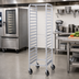 Thumbnail image #2 for Dinex Roll-In Aluminum Angle Rack, 18 Pan Capacity, End Load