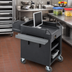 Thumbnail image #2 for Cambro Versa Cart Tray Rail Accessory, Granite Gray