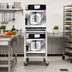 Thumbnail image #2 for Convotherm Open Base Stacking Stand with Casters for Two 6.10 MINI Ovens