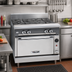Thumbnail image #2 for Vulcan V Series 36-Inch Heavy Duty Modular Gas Range Top with 4 Open Burners