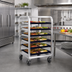 Thumbnail image #2 for New Age Mobile End-Loading Aluminum Platter Rack for 6 18 x 26 Platters